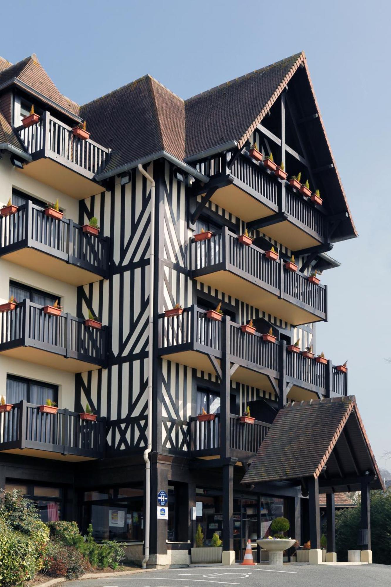 Best Western Plus Hostellerie Du Vallon Trouville-sur-Mer Eksteriør billede