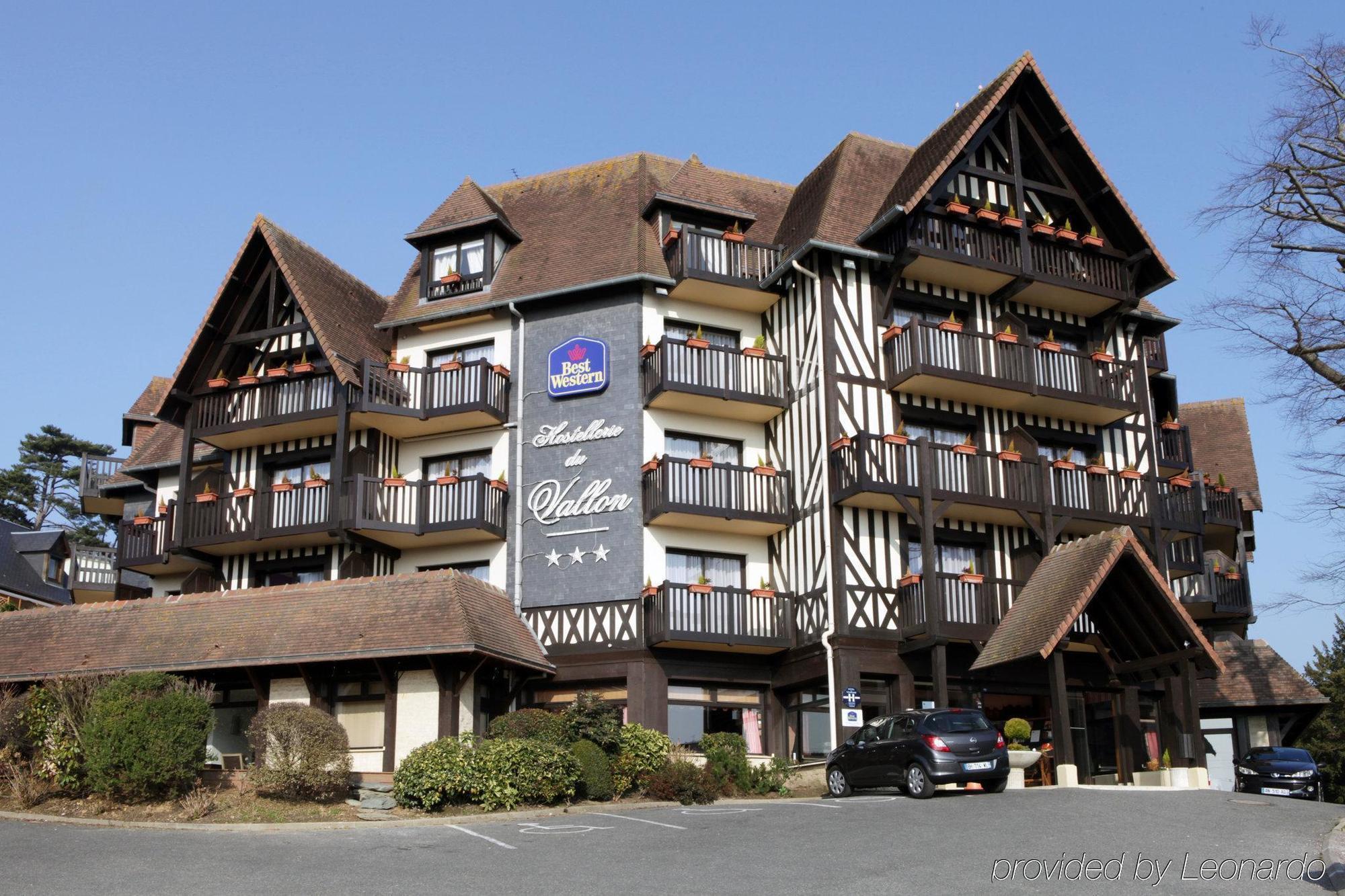 Best Western Plus Hostellerie Du Vallon Trouville-sur-Mer Eksteriør billede